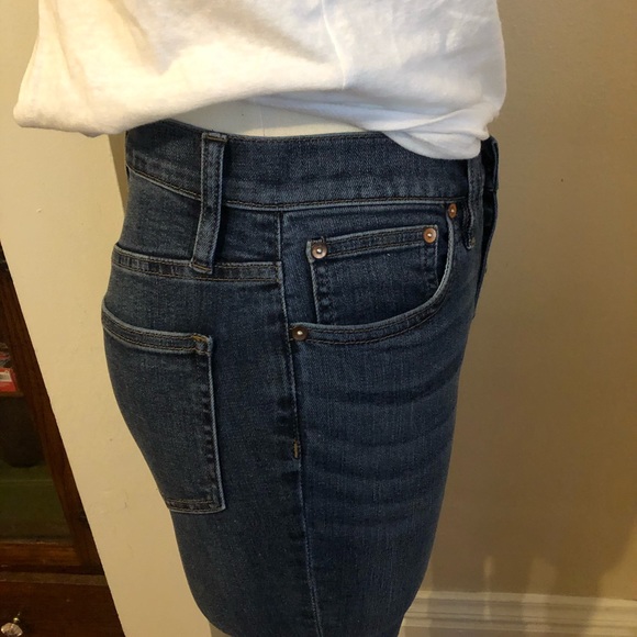 J.Crew 10" High-Rise Toothpick Button Front Jeans - Picture 6 of 7